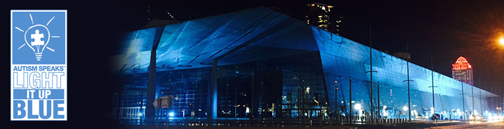 DECC “Light It Up Blue” In Honor of Autism Day